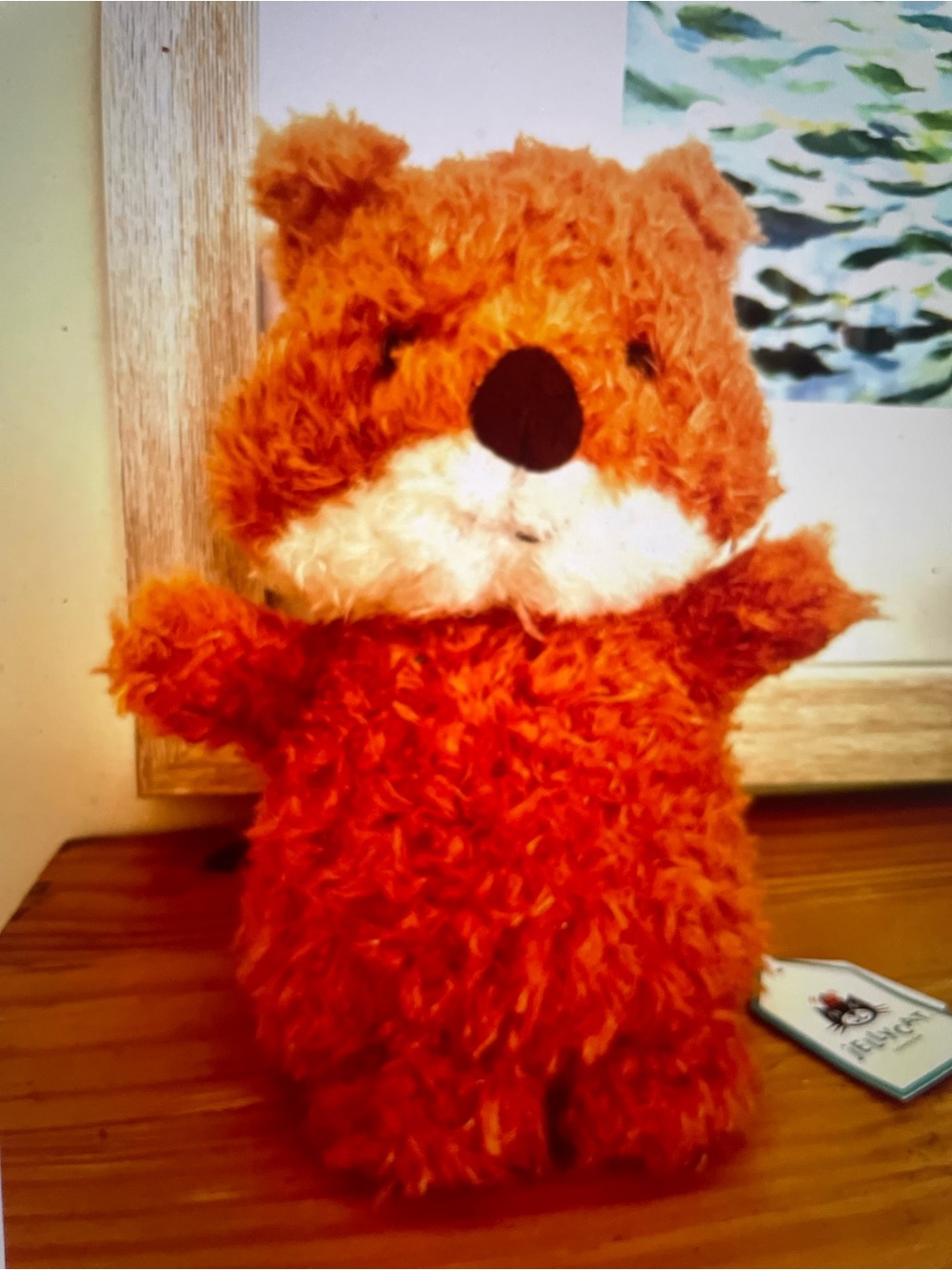 Jellycat Plush Orange Fox Soft Cuddly Plush Toy 7 in